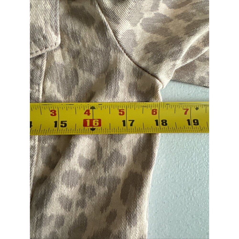 Kut from the Kloth Pink Leopard Jean Jacket - Picture 11 of 16